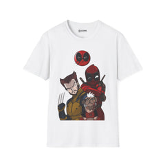 Deadpool and Wolverine Unisex Softstyle T-Shirt - IGZ Clothing 