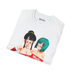 Bulma and Chi Chi Unisex Softstyle T-Shirt - IGZ Clothing 