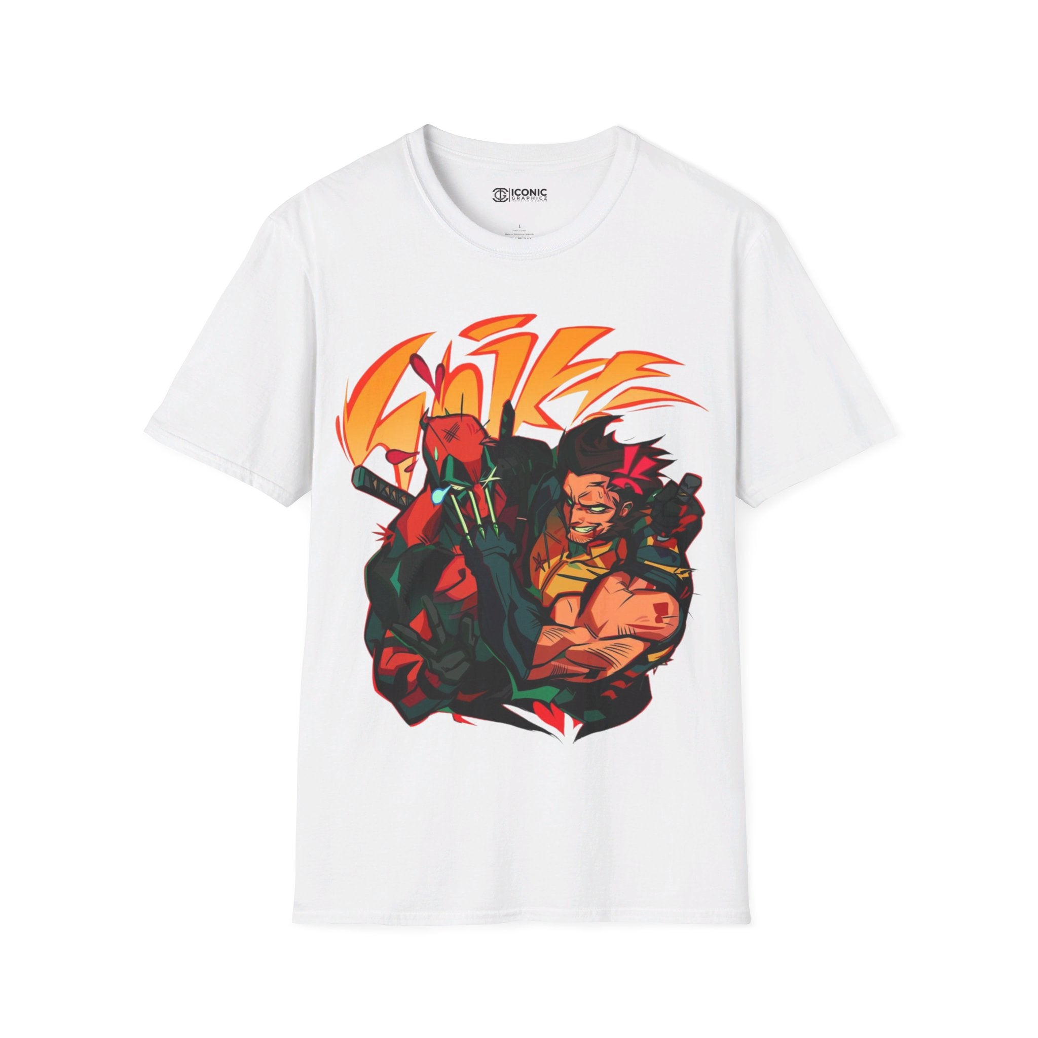 Deadpool and Wolverine Unisex Softstyle T-Shirt - IGZ Clothing 