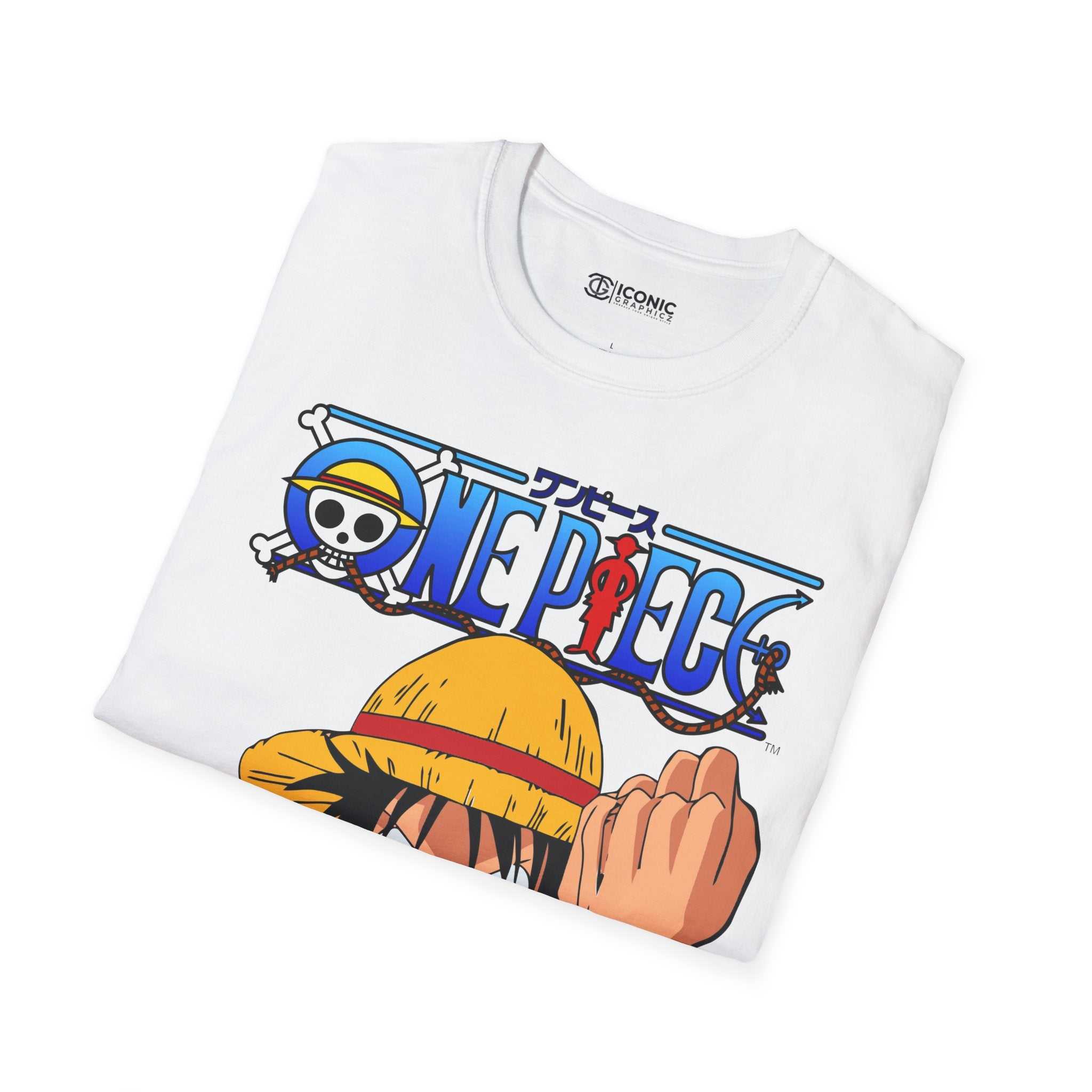 Luffy Unisex Softstyle T-Shirt - IGZ Clothing 