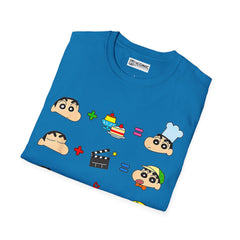 Shinchan Unisex Softstyle T-Shirt - IGZ Clothing 