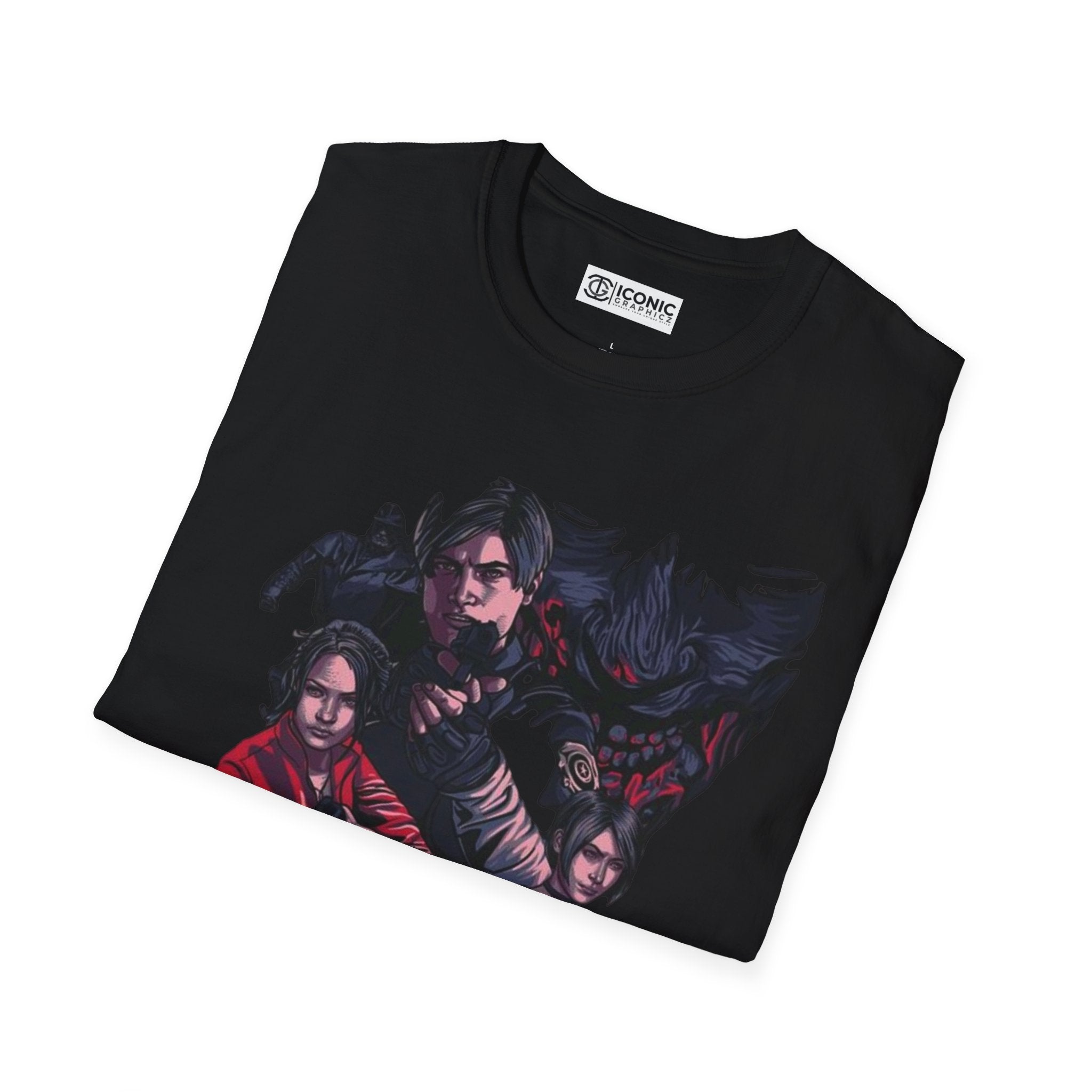 Resident Evil Unisex Softstyle T-Shirt - IGZ Clothing 