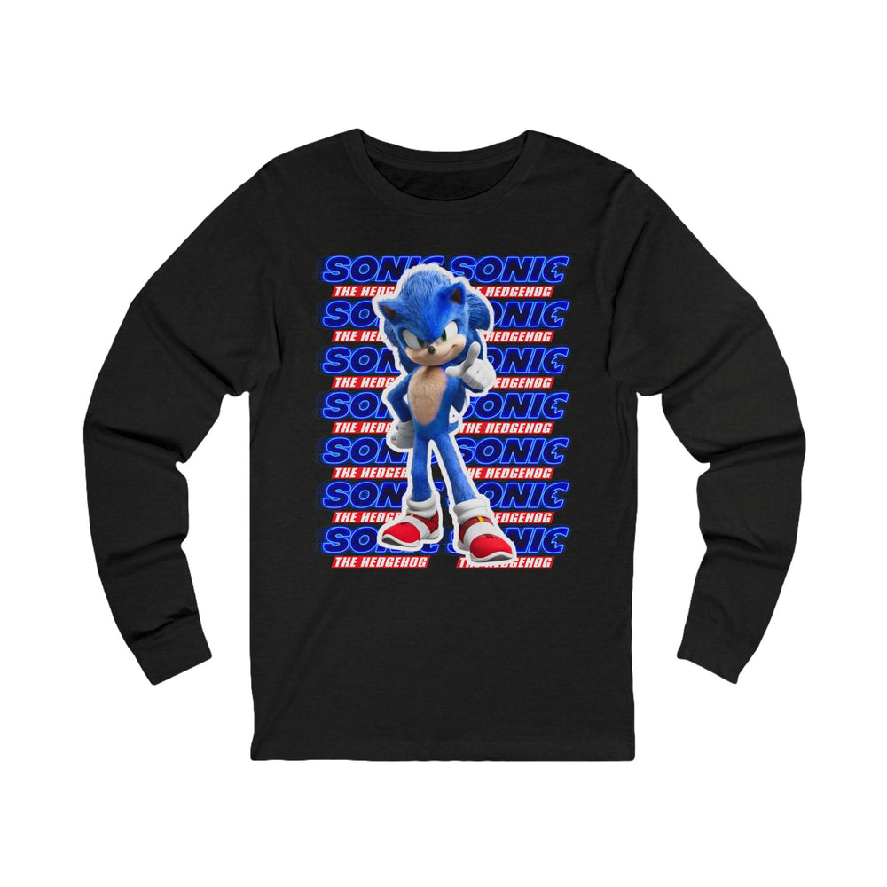 Sonic Unisex Jersey Long Sleeve Tee - 