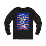 Sonic Unisex Jersey Long Sleeve Tee - 