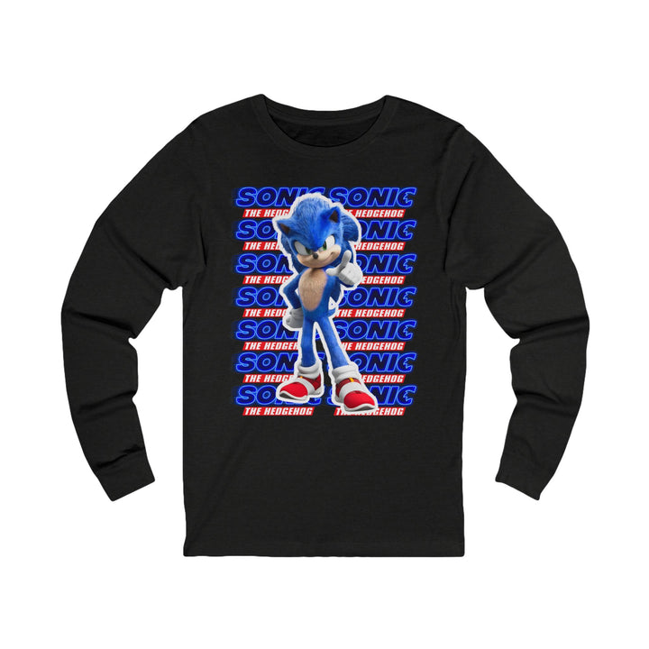 Sonic Unisex Jersey Long Sleeve Tee - 