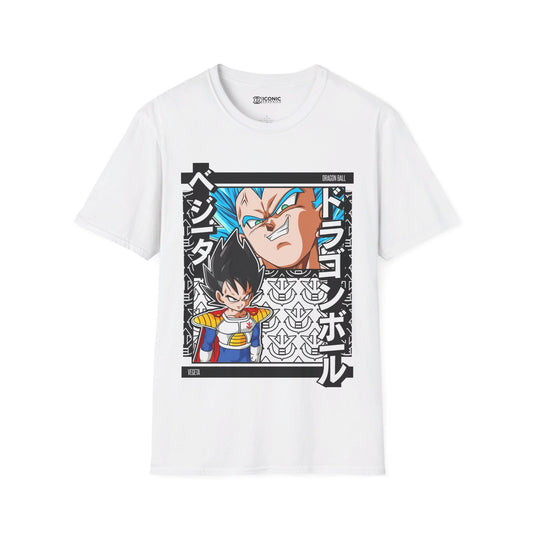 Vegeta Unisex Softstyle T-Shirt - IGZ Clothing 