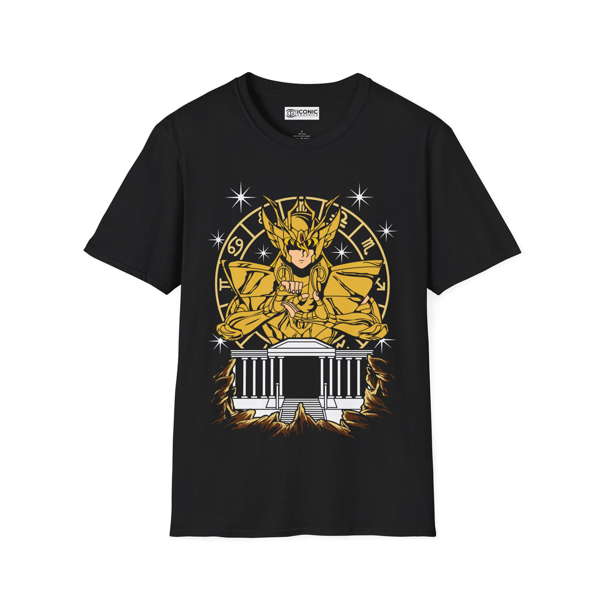 Virgo Saint Seiya Unisex Softstyle T-Shirt - IGZ Clothing 