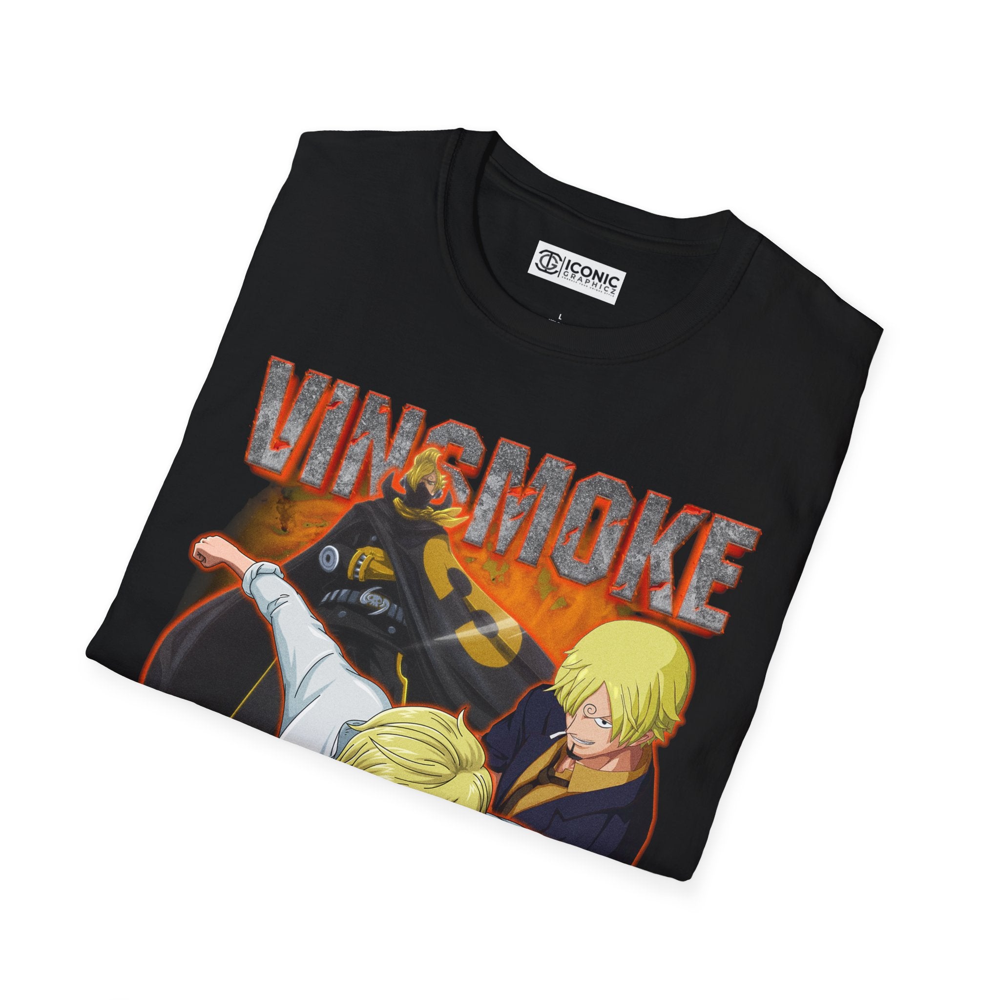 Sanji Unisex Softstyle T-Shirt - IGZ Clothing 