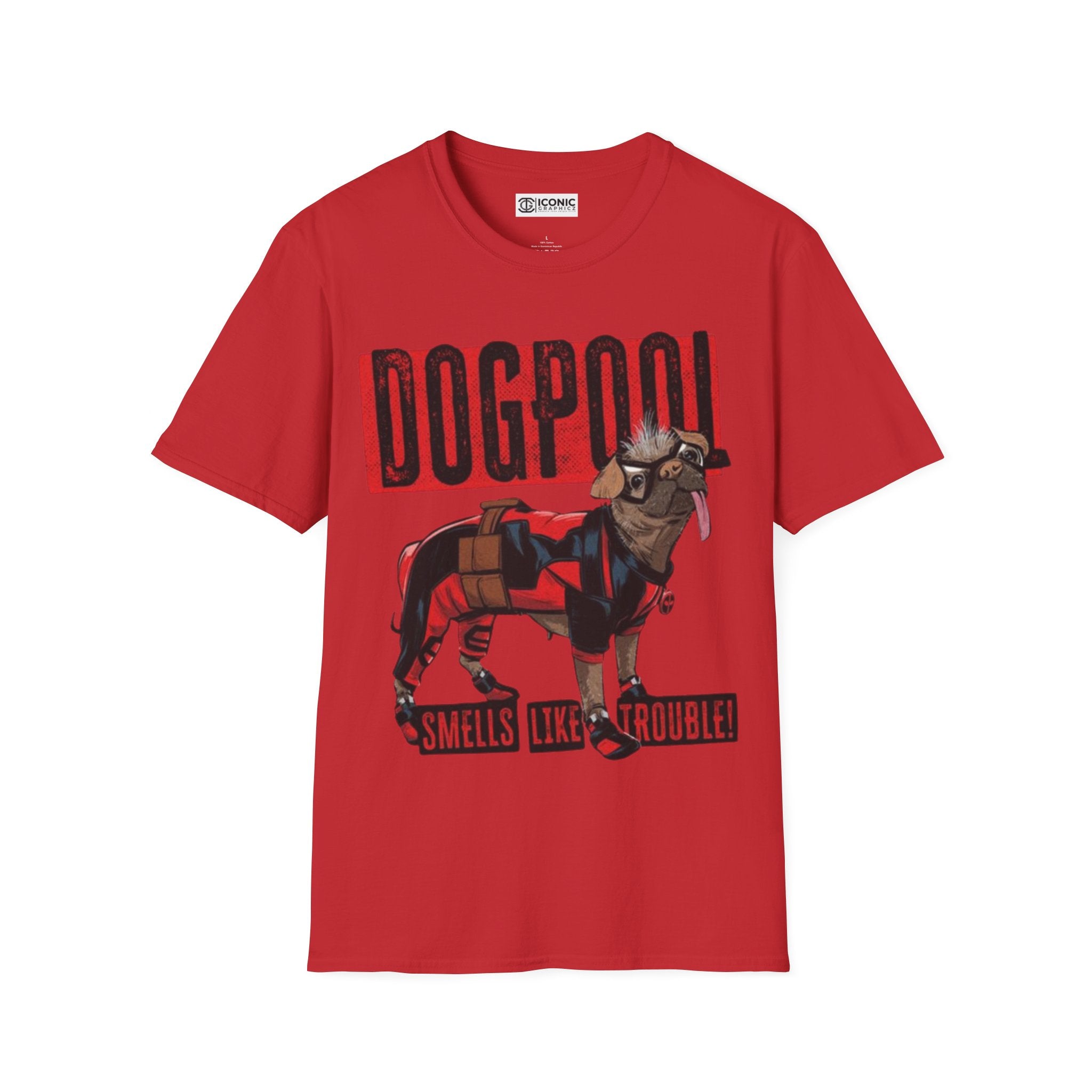 Deadpool 3 Dogpool Unisex Softstyle T-Shirt - IGZ Clothing 