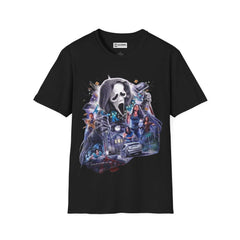 Ghost Face Unisex Softstyle T-Shirt - IGZ Clothing 