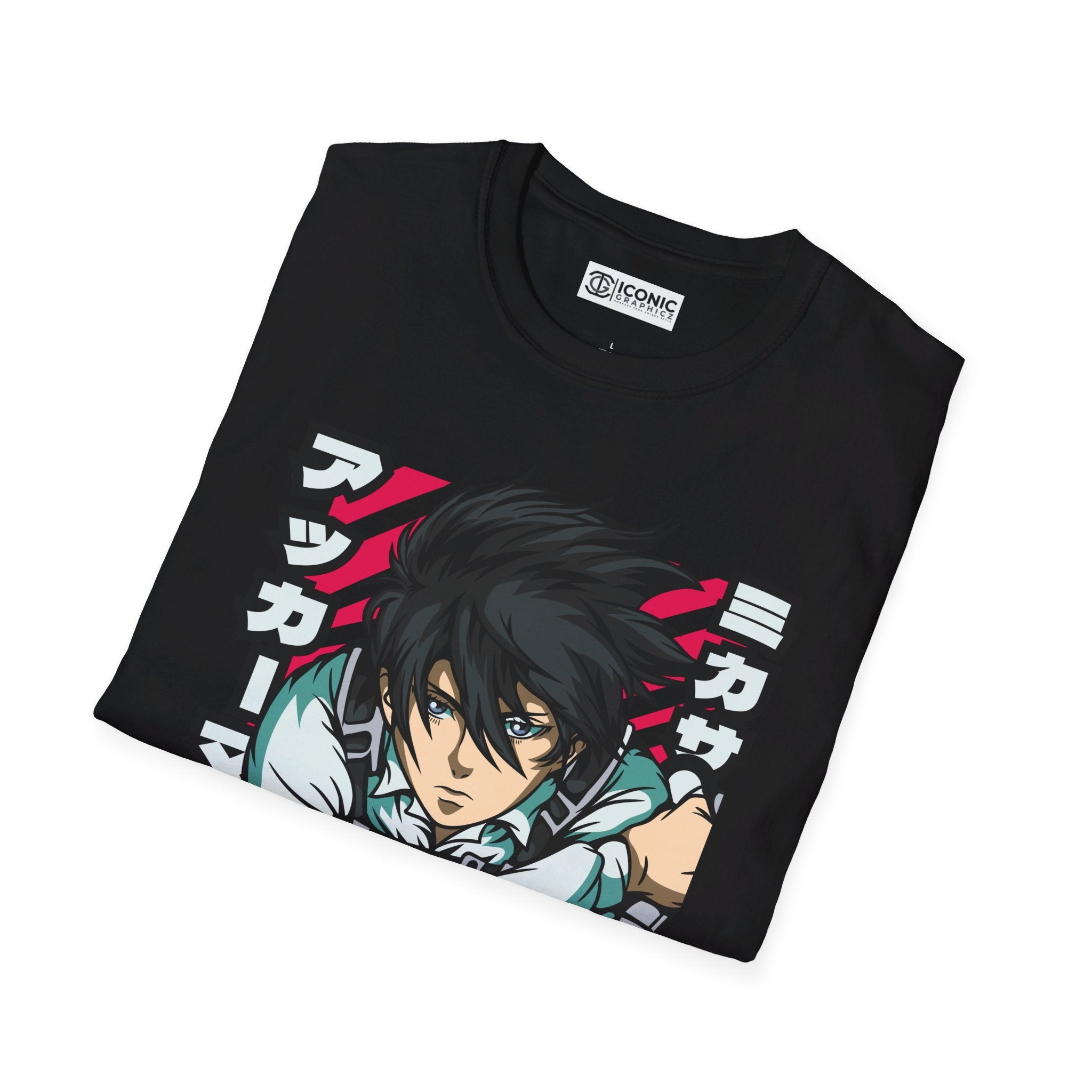 Mikasa Unisex Softstyle T-Shirt - IGZ Clothing 