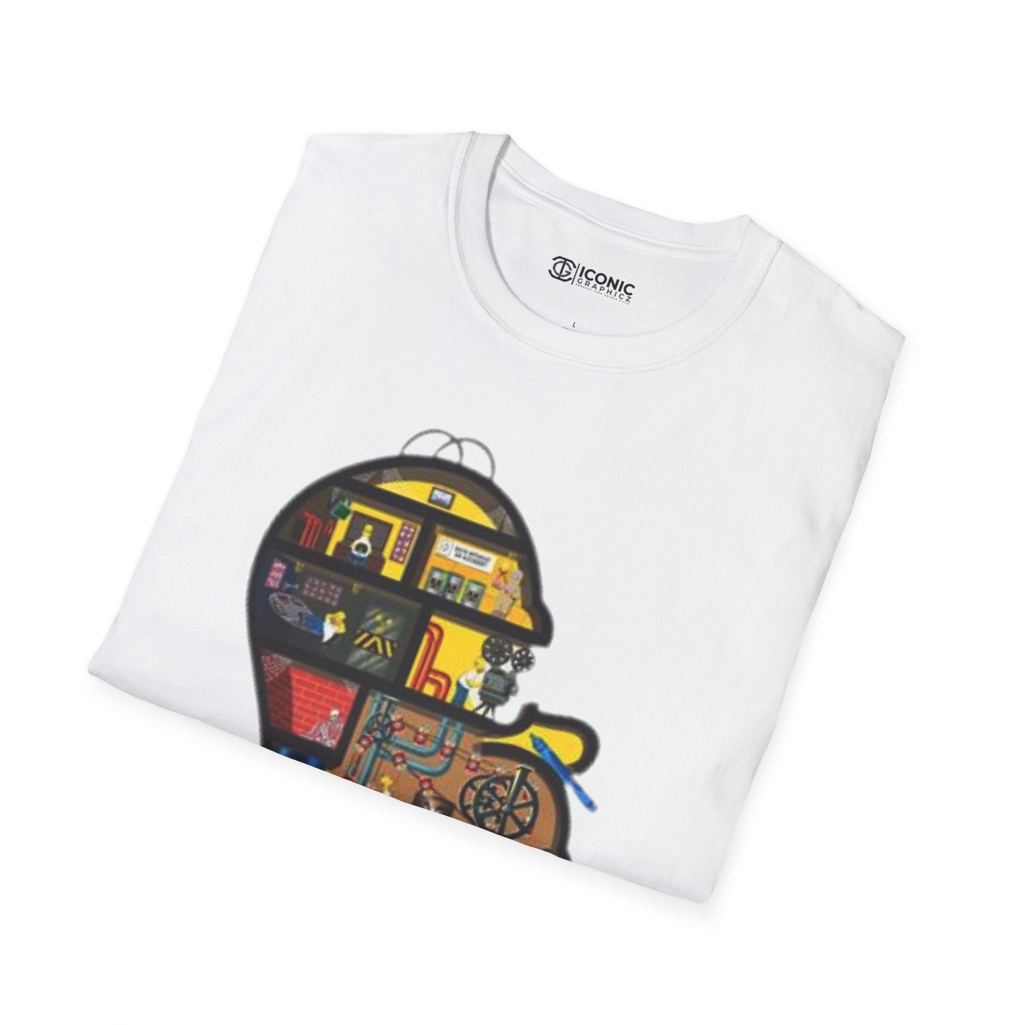 Simpsons Unisex Softstyle T-Shirt - IGZ Clothing 