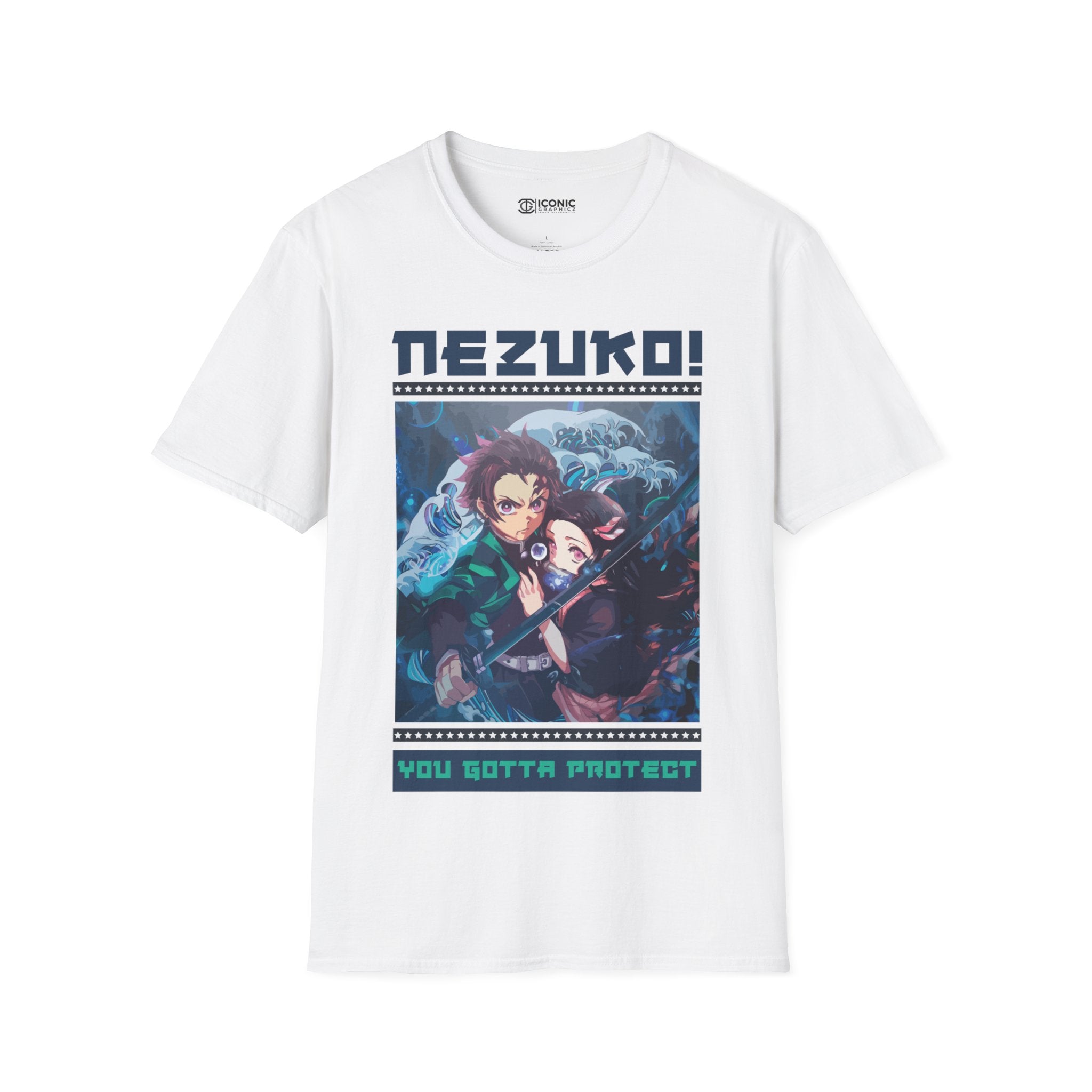 Nezuko Unisex Softstyle T-Shirt - IGZ Clothing 