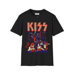 Kiss Unisex Softstyle T-Shirt - IGZ Clothing 