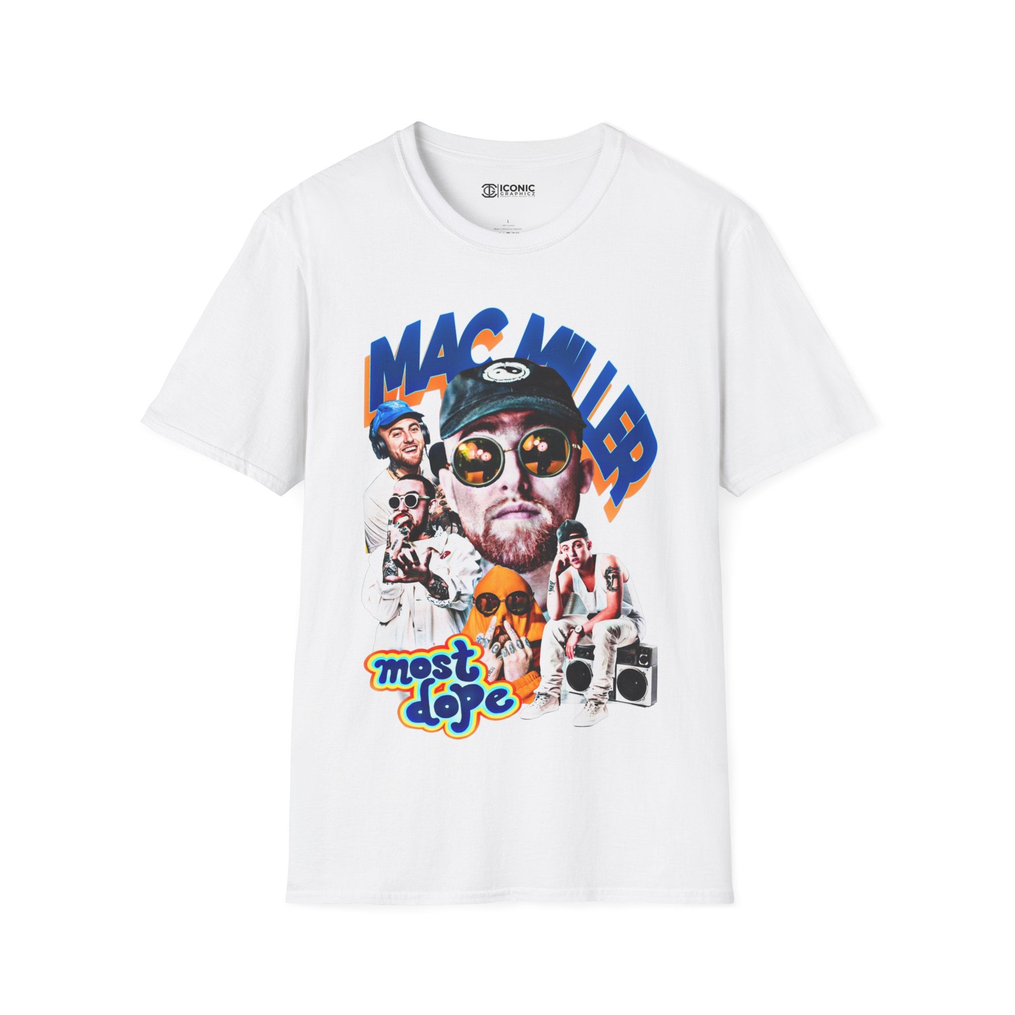 Mac Miller Unisex Softstyle T-Shirt - IGZ Clothing 