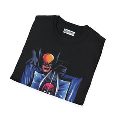 Deadpool and Wolverine Unisex Softstyle T-Shirt