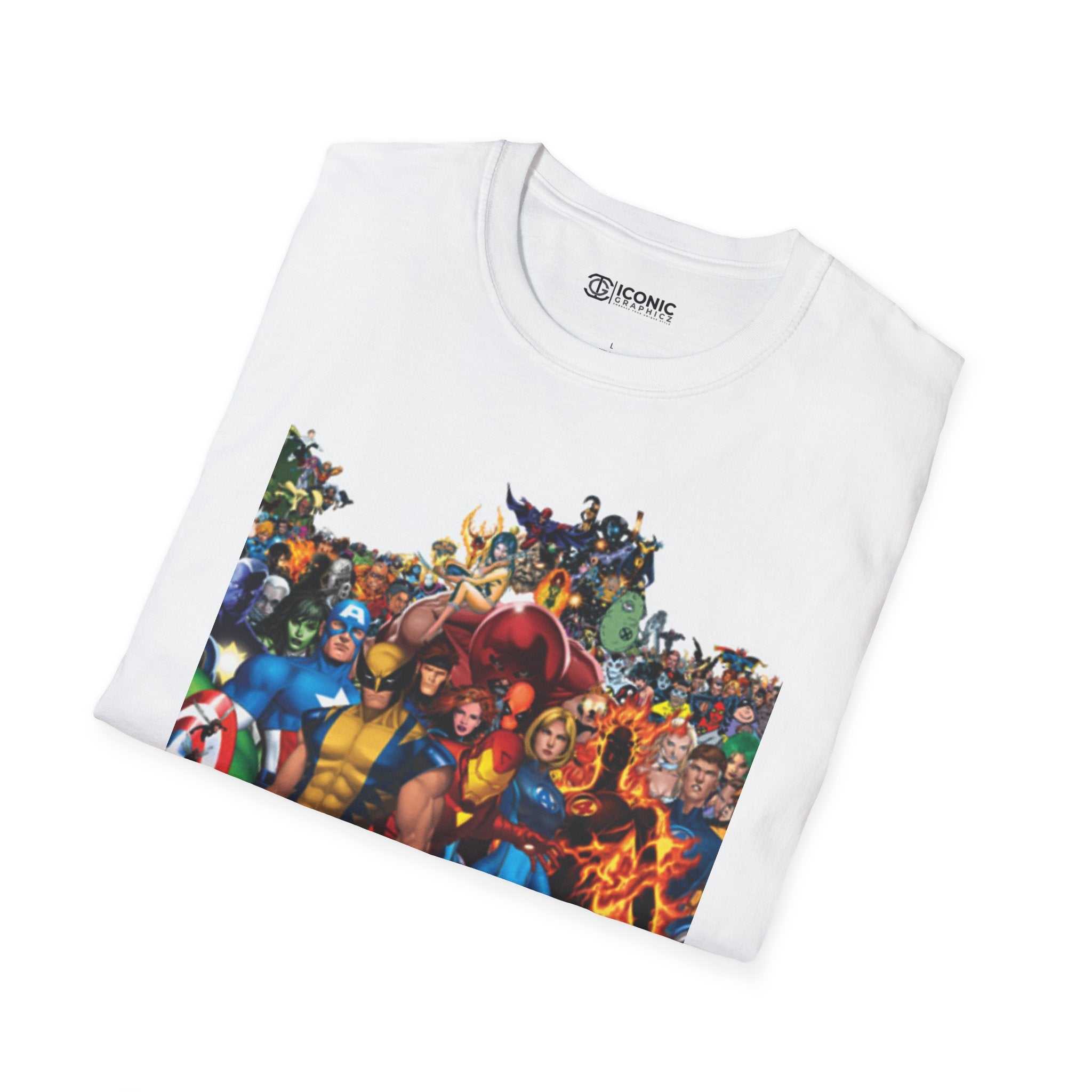 Marvel Unisex Softstyle T-Shirt - IGZ Clothing 