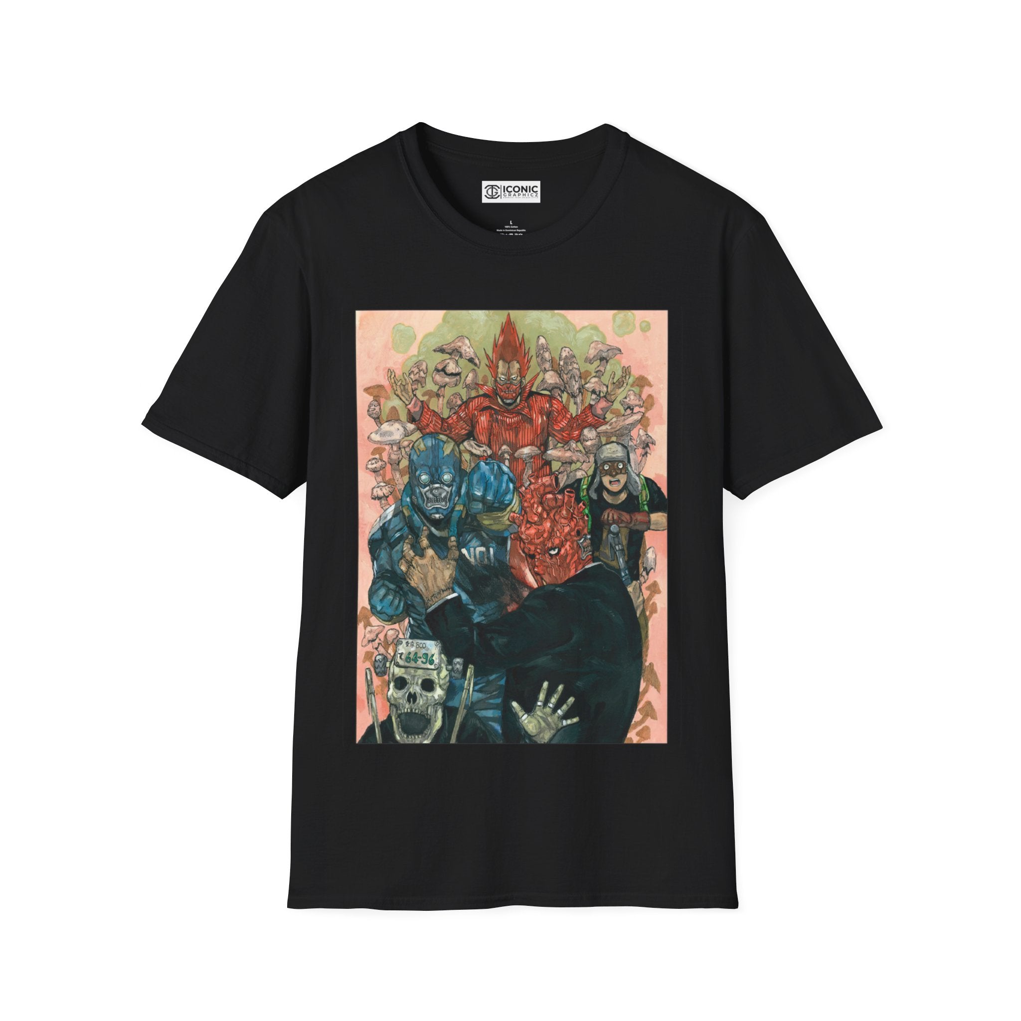 Dorohedoro Shin and En Unisex Softstyle T-Shirt - IGZ Clothing 