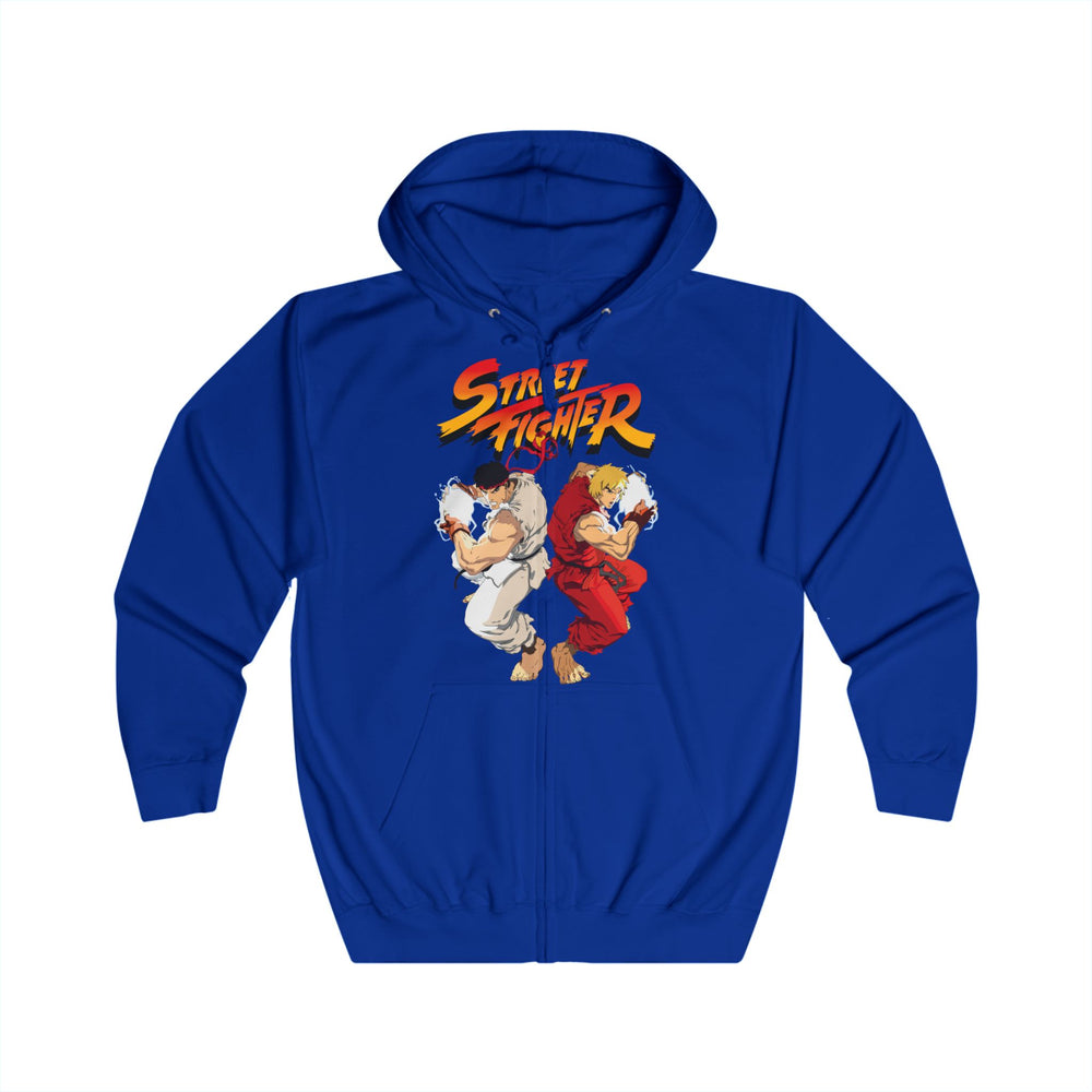 Ryu x ken Unisex Full Zip Hoodie