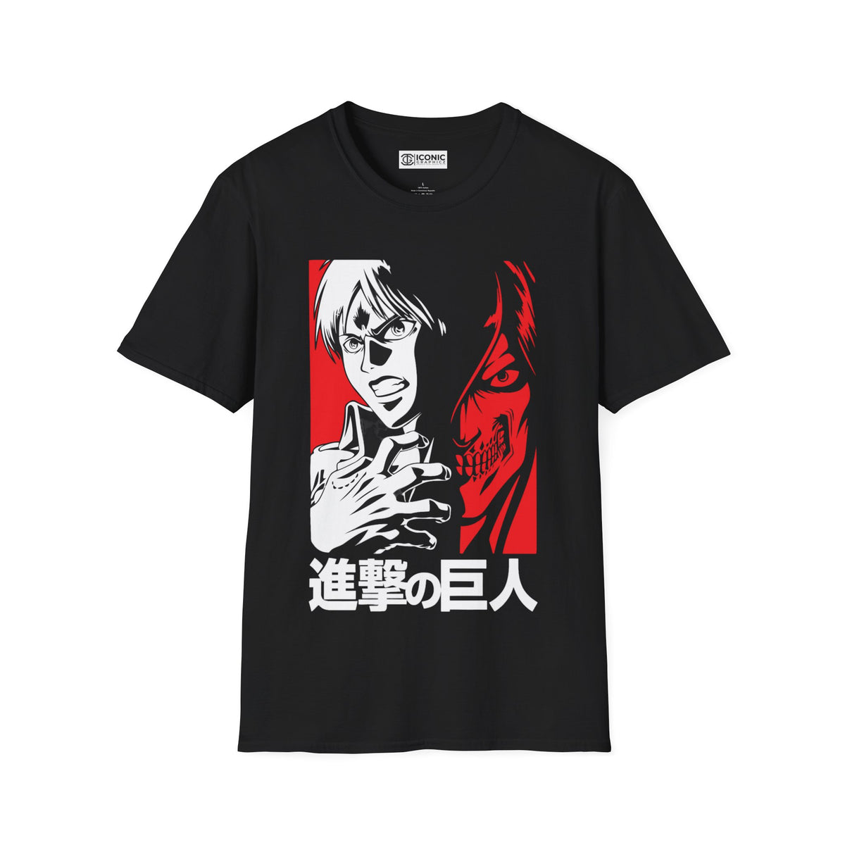 Titan Eren Unisex Softstyle T-Shirt - IGZ Clothing 