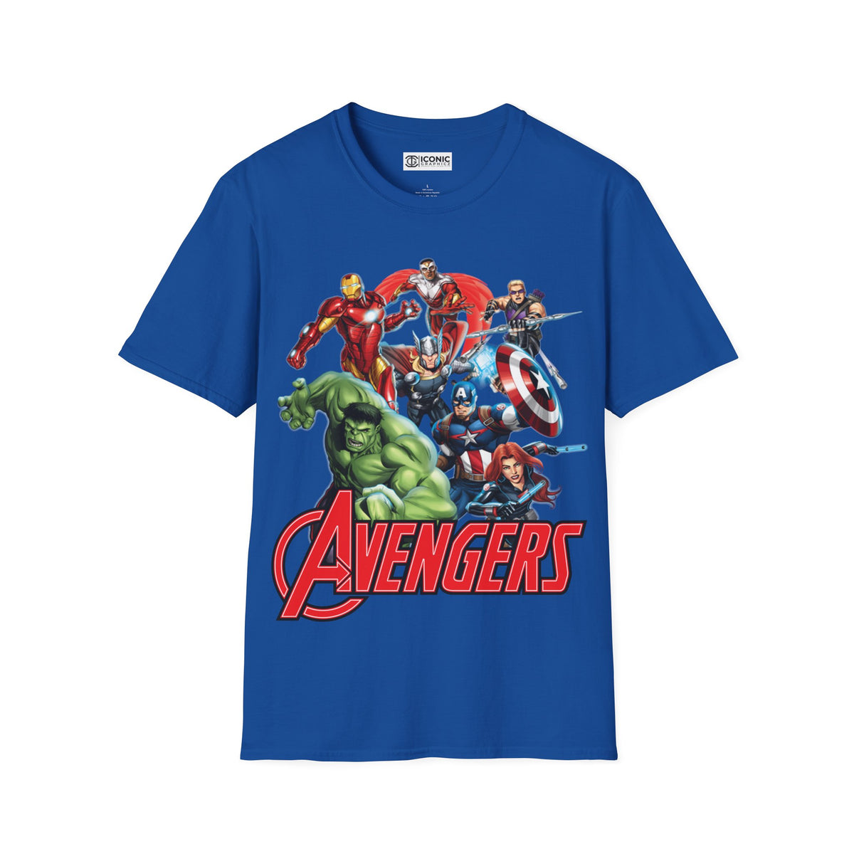 Avengers Unisex Softstyle T-Shirt - IGZ Clothing 