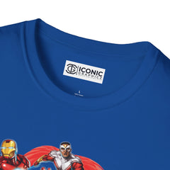 Avengers Unisex Softstyle T-Shirt - IGZ Clothing 