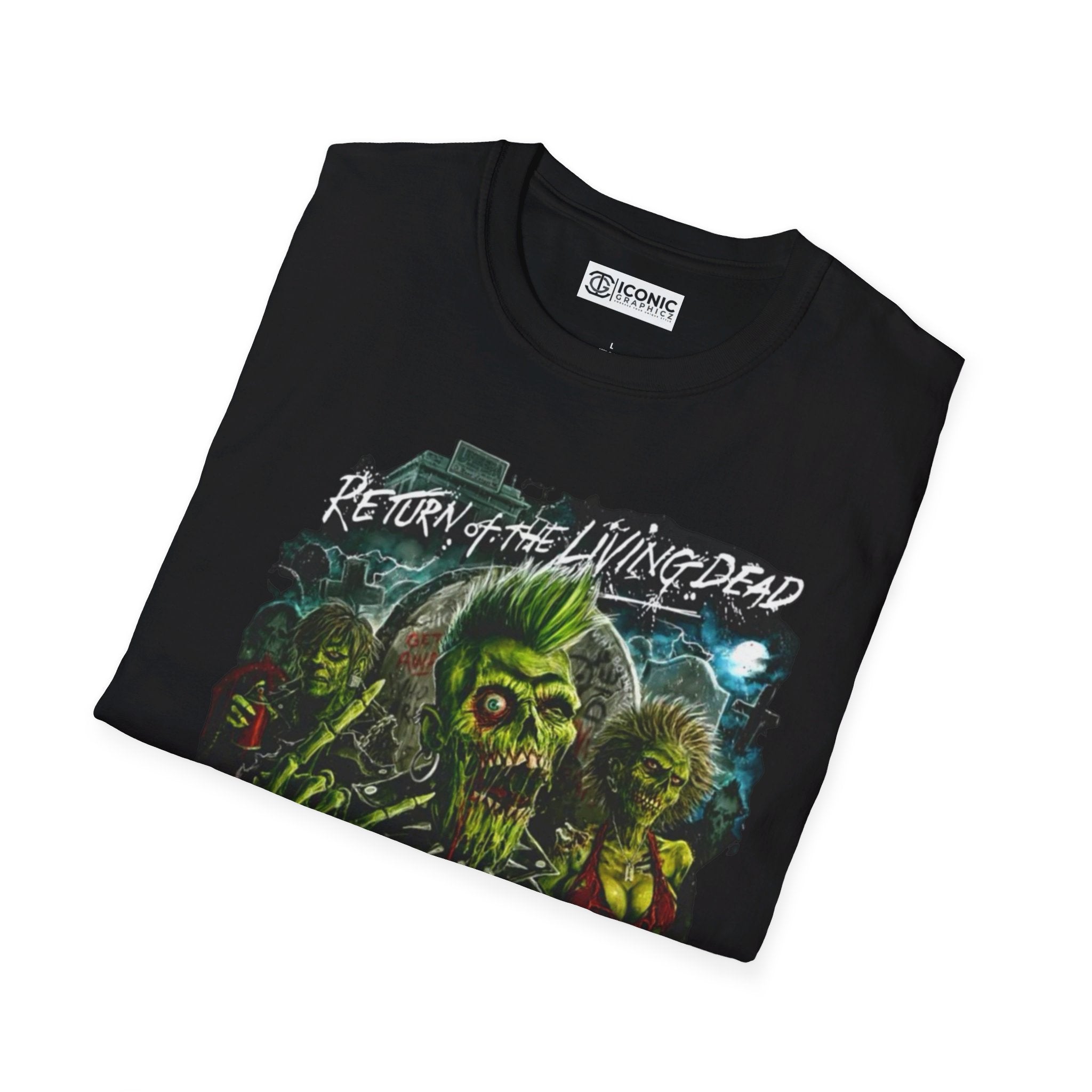 Return of the living dead Unisex Softstyle T-Shirt - IGZ Clothing 