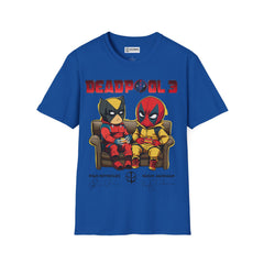 Deadpool and Wolverine Unisex Softstyle T-Shirt - IGZ Clothing 