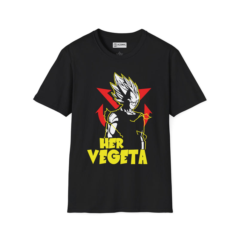 Vegeta Unisex Softstyle T-Shirt - IGZ Clothing 