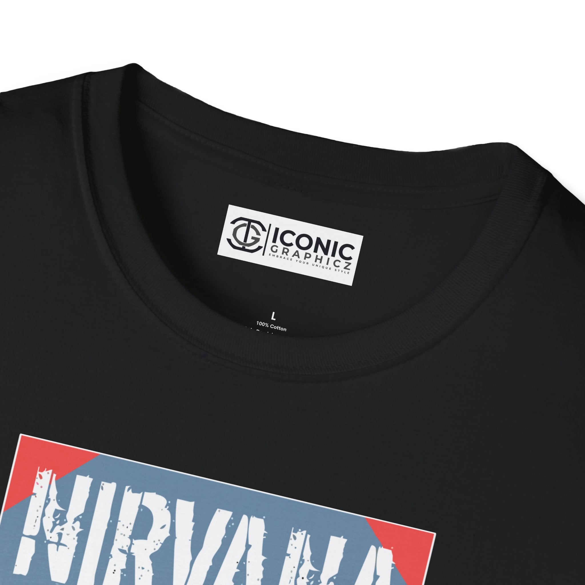 Nirvana Unisex Softstyle T-Shirt - IGZ Clothing 