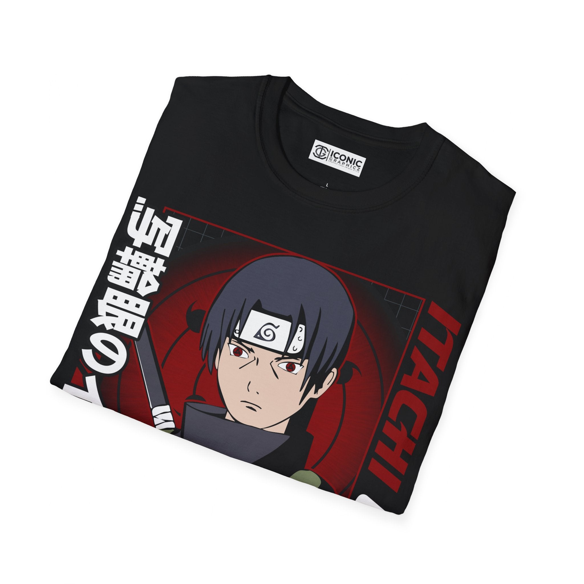 Itachi Uchiha Unisex Softstyle T-Shirt - IGZ Clothing 