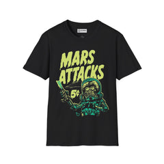 Mars Attack Unisex Softstyle T-Shirt - IGZ Clothing 