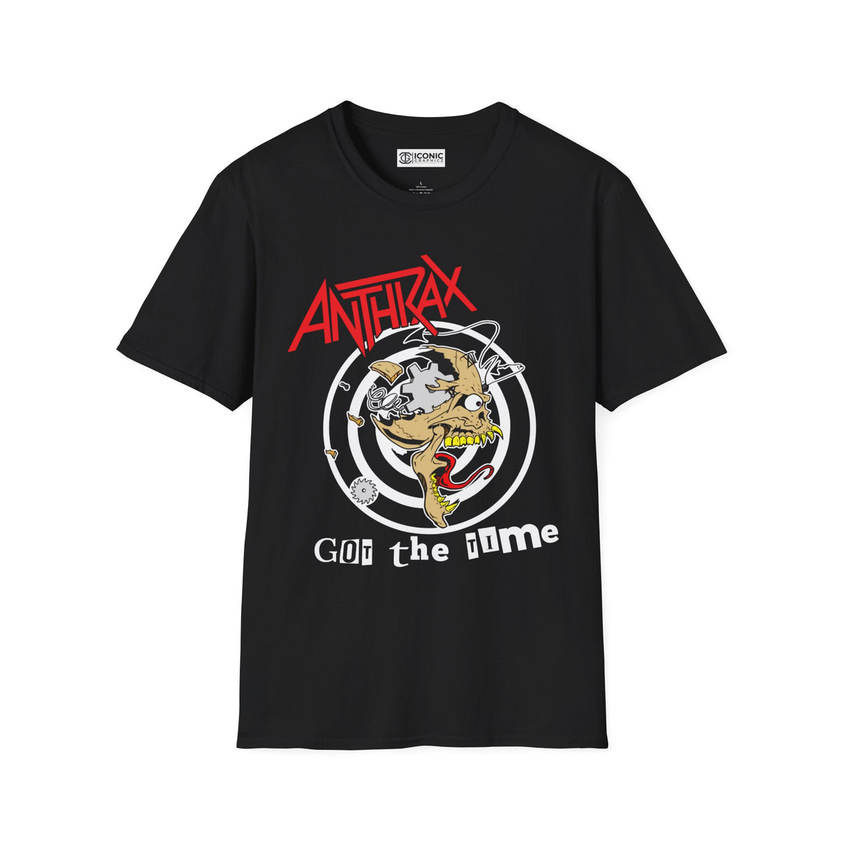 Anthrax Unisex Softstyle T-Shirt - IGZ Clothing 