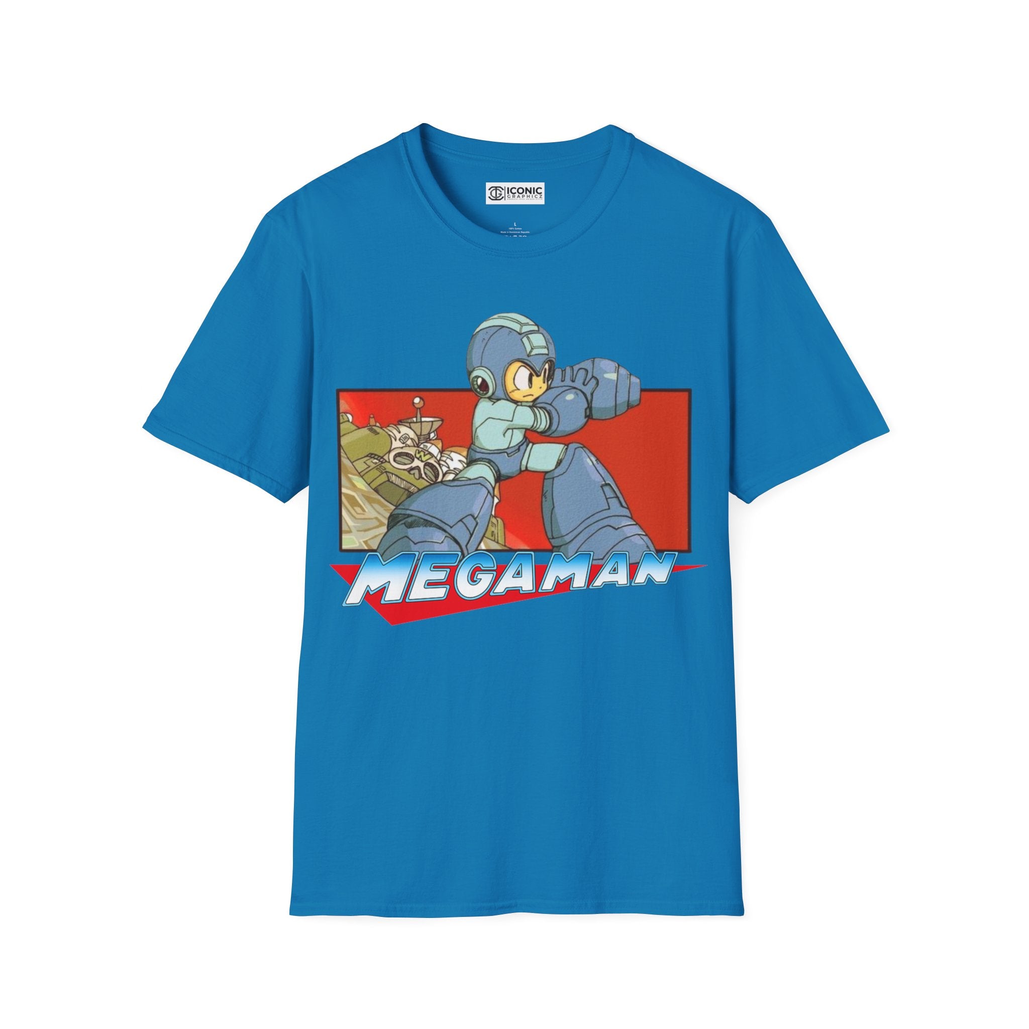 Megaman Unisex Softstyle T-Shirt - IGZ Clothing 