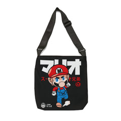 Mario Adjustable Tote Bag (AOP) - IGZ Clothing 