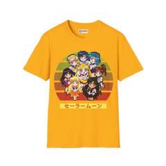 Sailor Scouts Unisex Softstyle T-Shirt - IGZ Clothing 