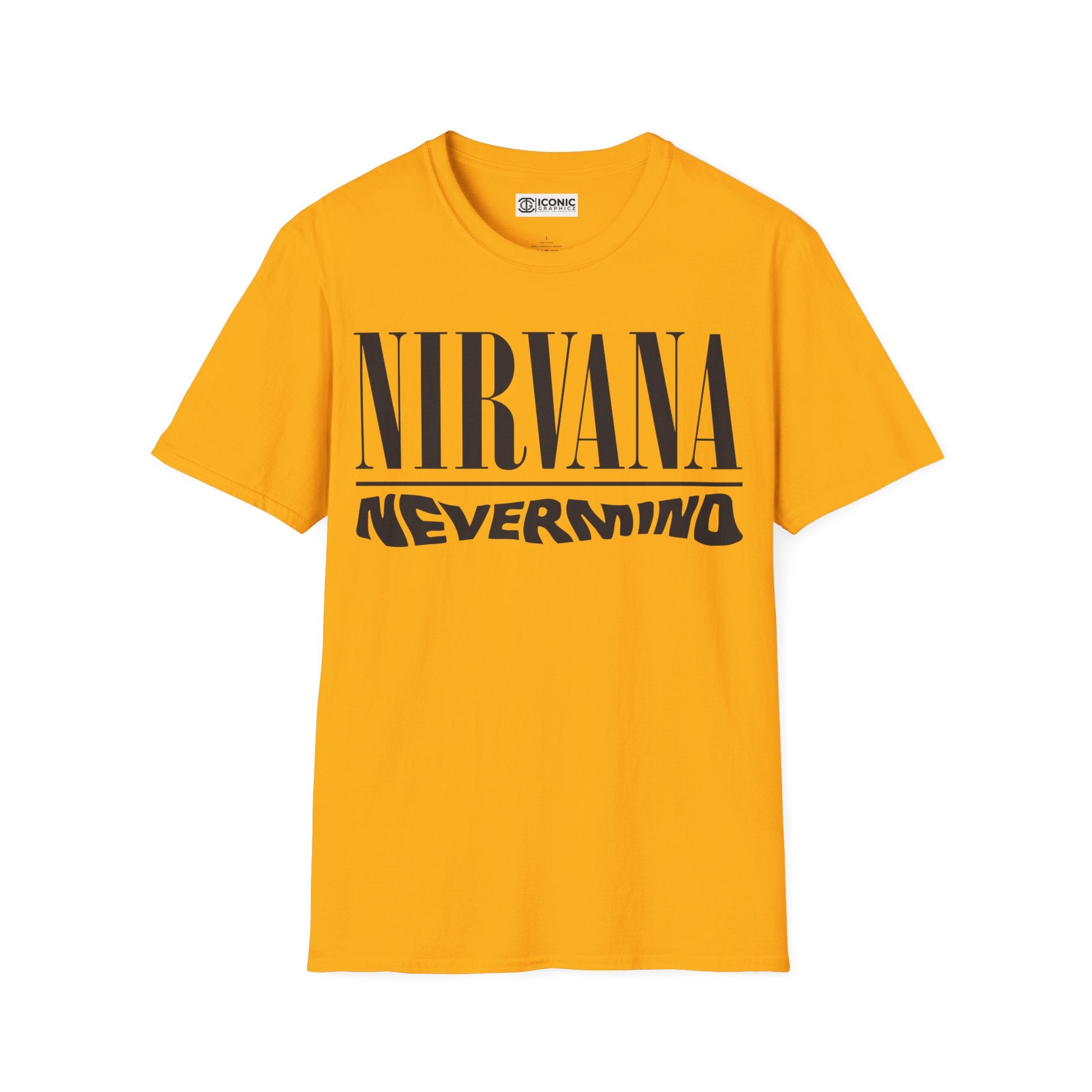 Nirvana Unisex Softstyle T-Shirt - IGZ Clothing 