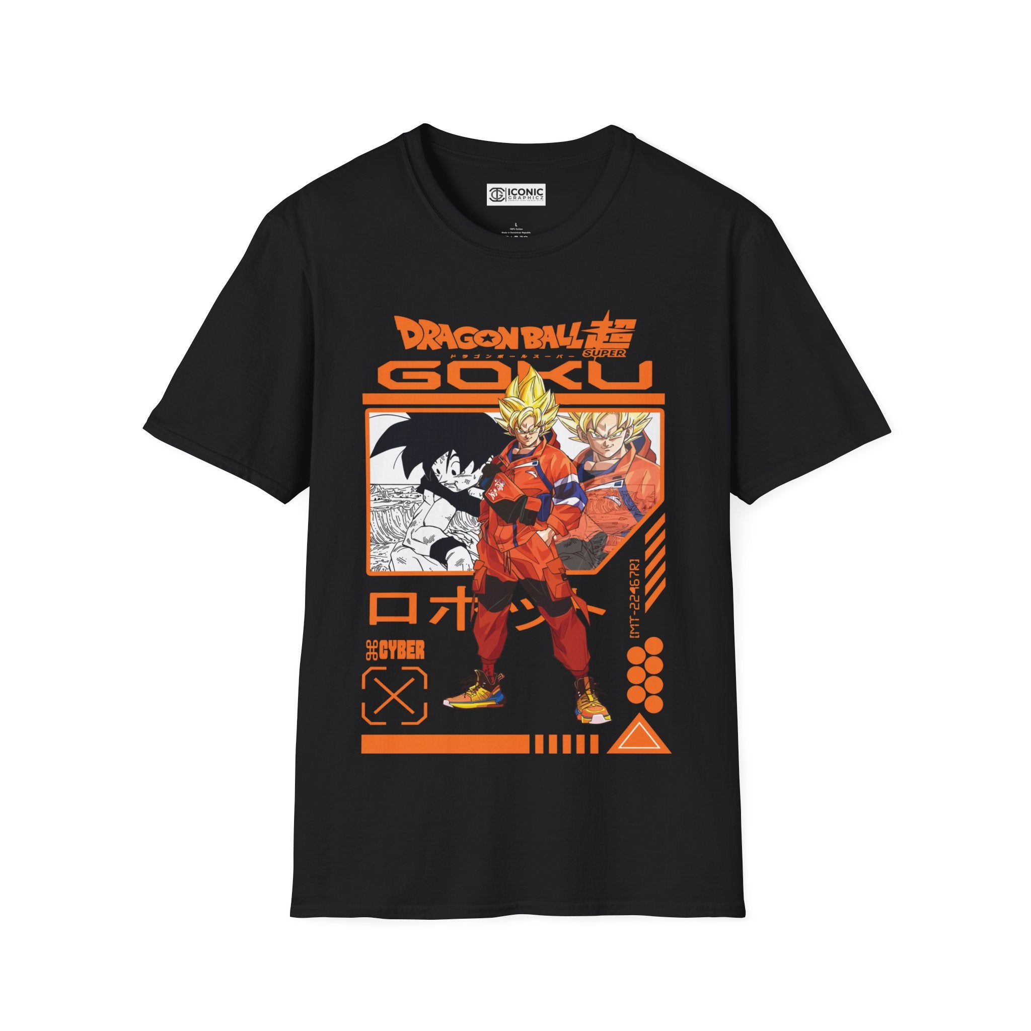 Goku Unisex Softstyle T-Shirt - IGZ Clothing 