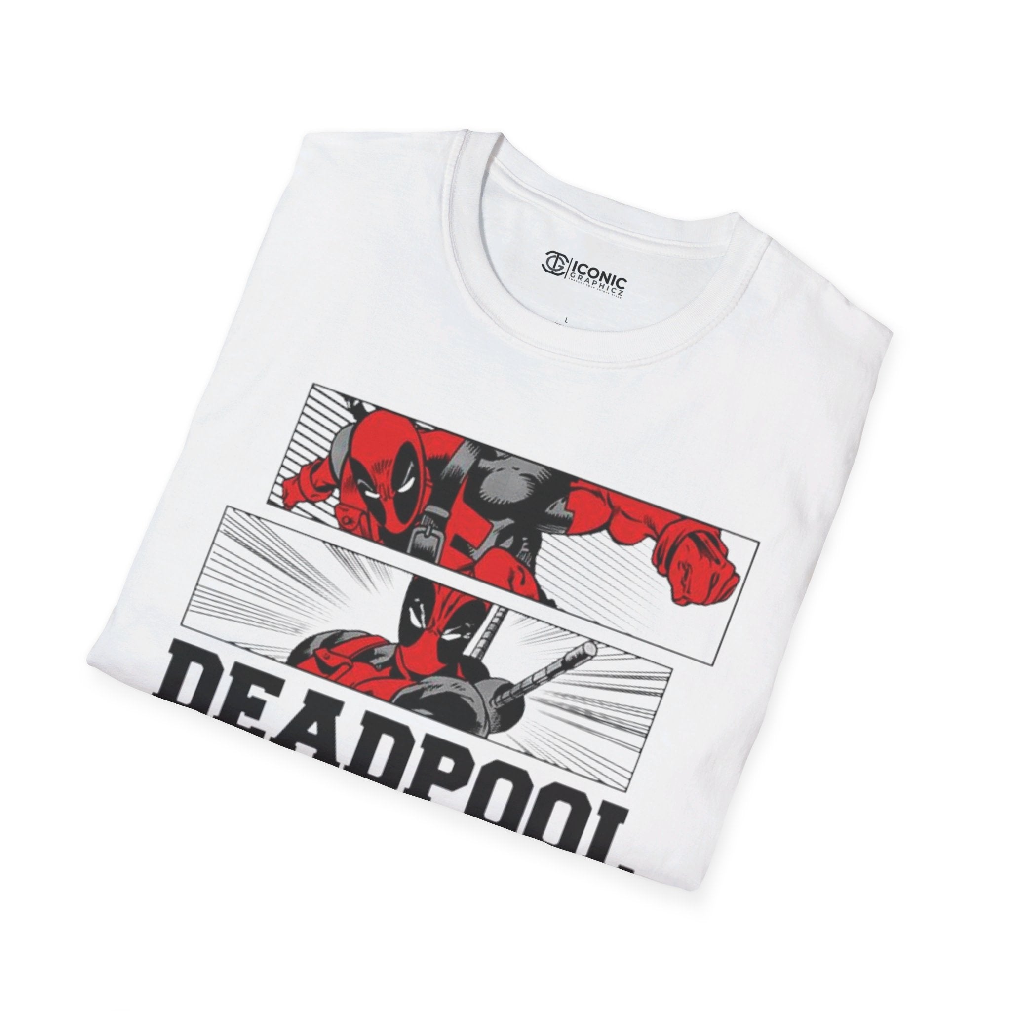 Deadpool Unisex Softstyle T-Shirt - IGZ Clothing 