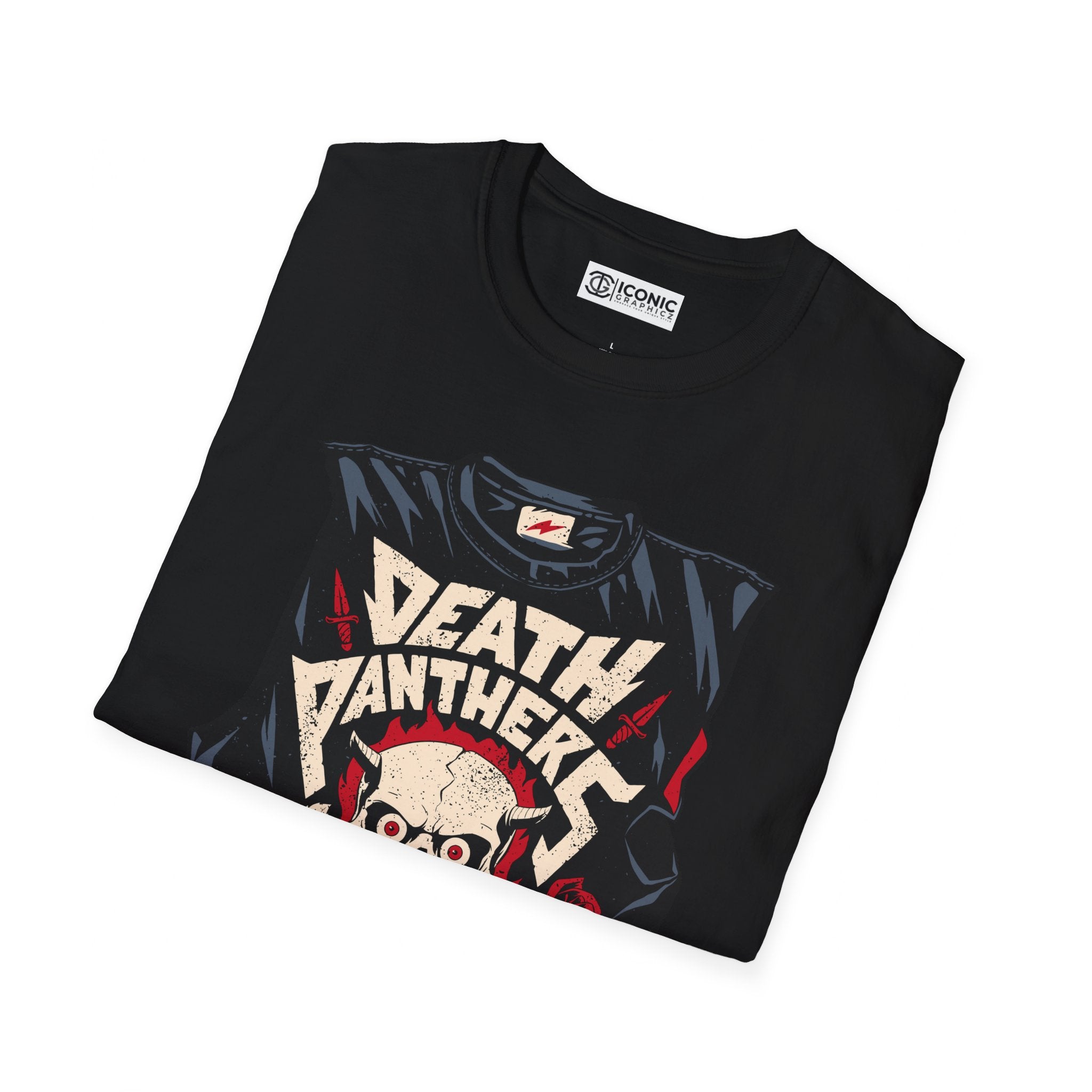 Death Panthers Unisex Softstyle T-Shirt - IGZ Clothing 