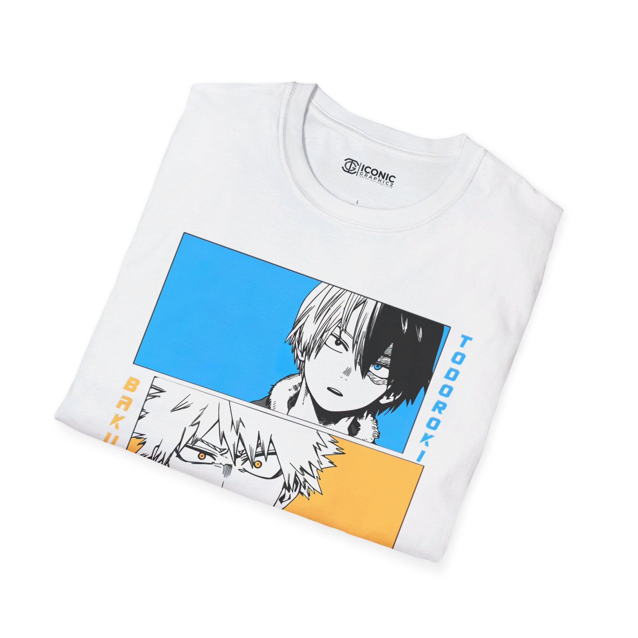 Deku, Bakugo, and Shoto Unisex Softstyle T-Shirt - IGZ Clothing 