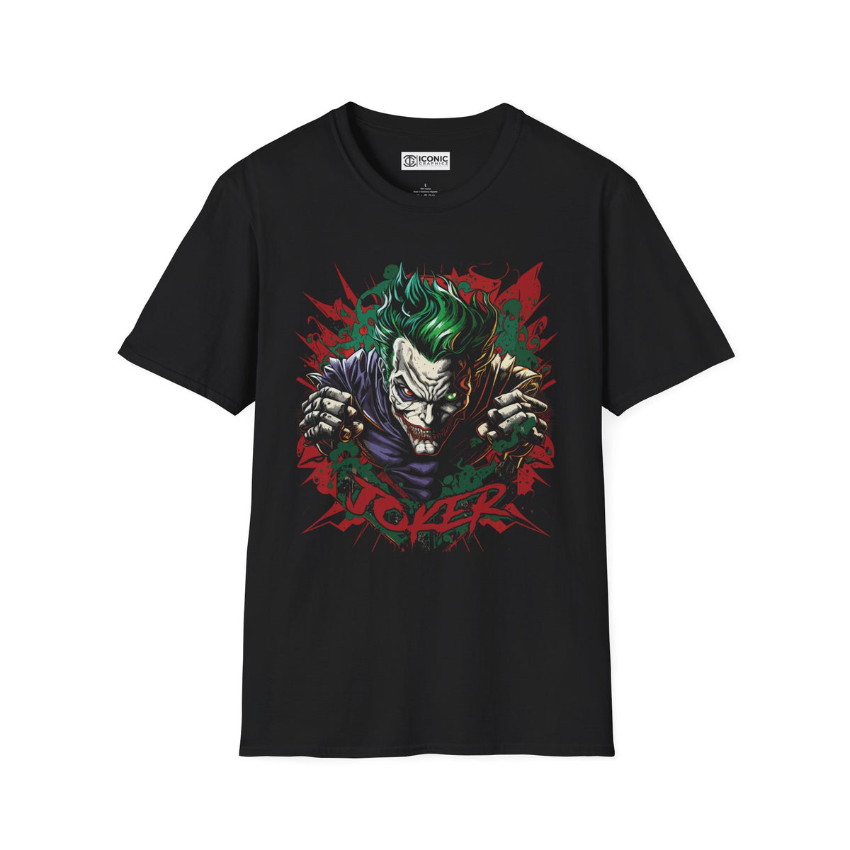 Joker Unisex Softstyle T-Shirt - IGZ Clothing 