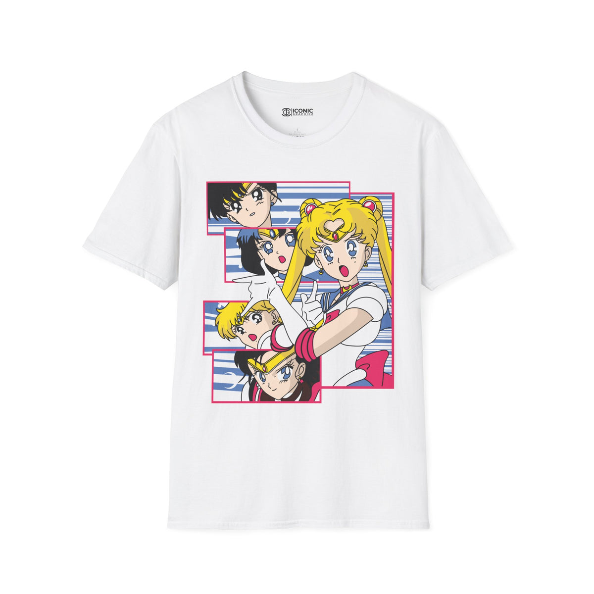 Sailor Scouts Unisex Softstyle T-Shirt - IGZ Clothing 