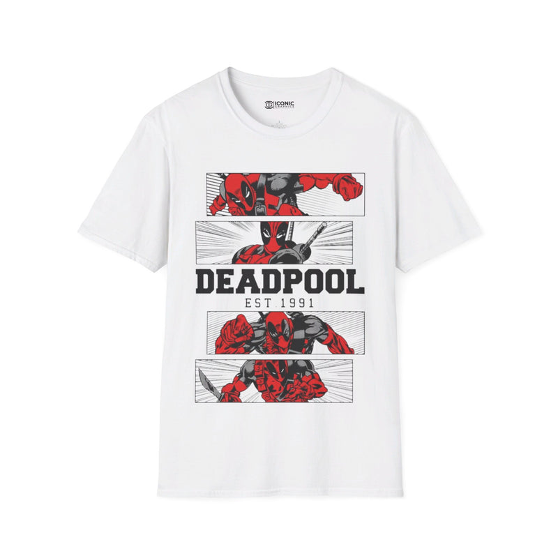 Deadpool Unisex Softstyle T-Shirt - IGZ Clothing 