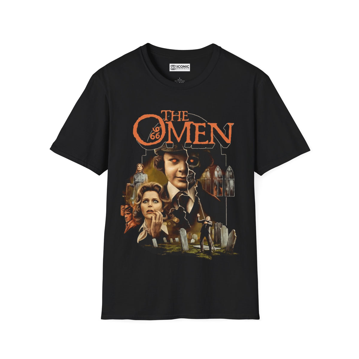 The Omen Unisex Softstyle T-Shirt - IGZ Clothing 