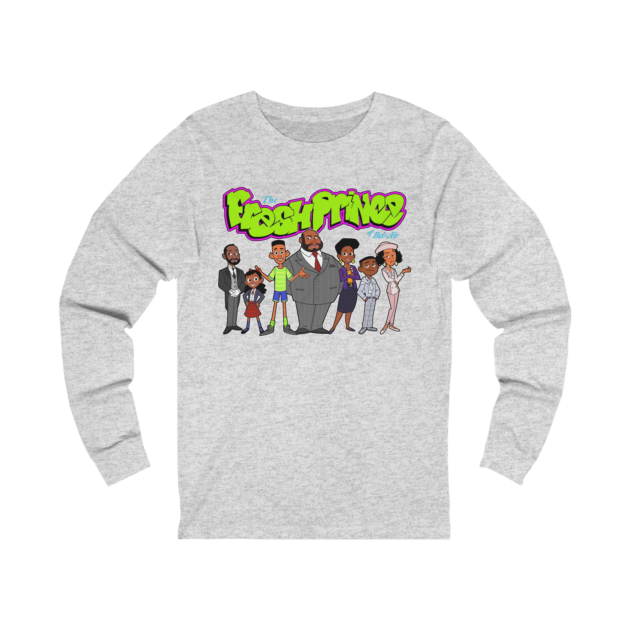 Fresh Prince Unisex Jersey Long Sleeve Tee - IGZ Clothing 