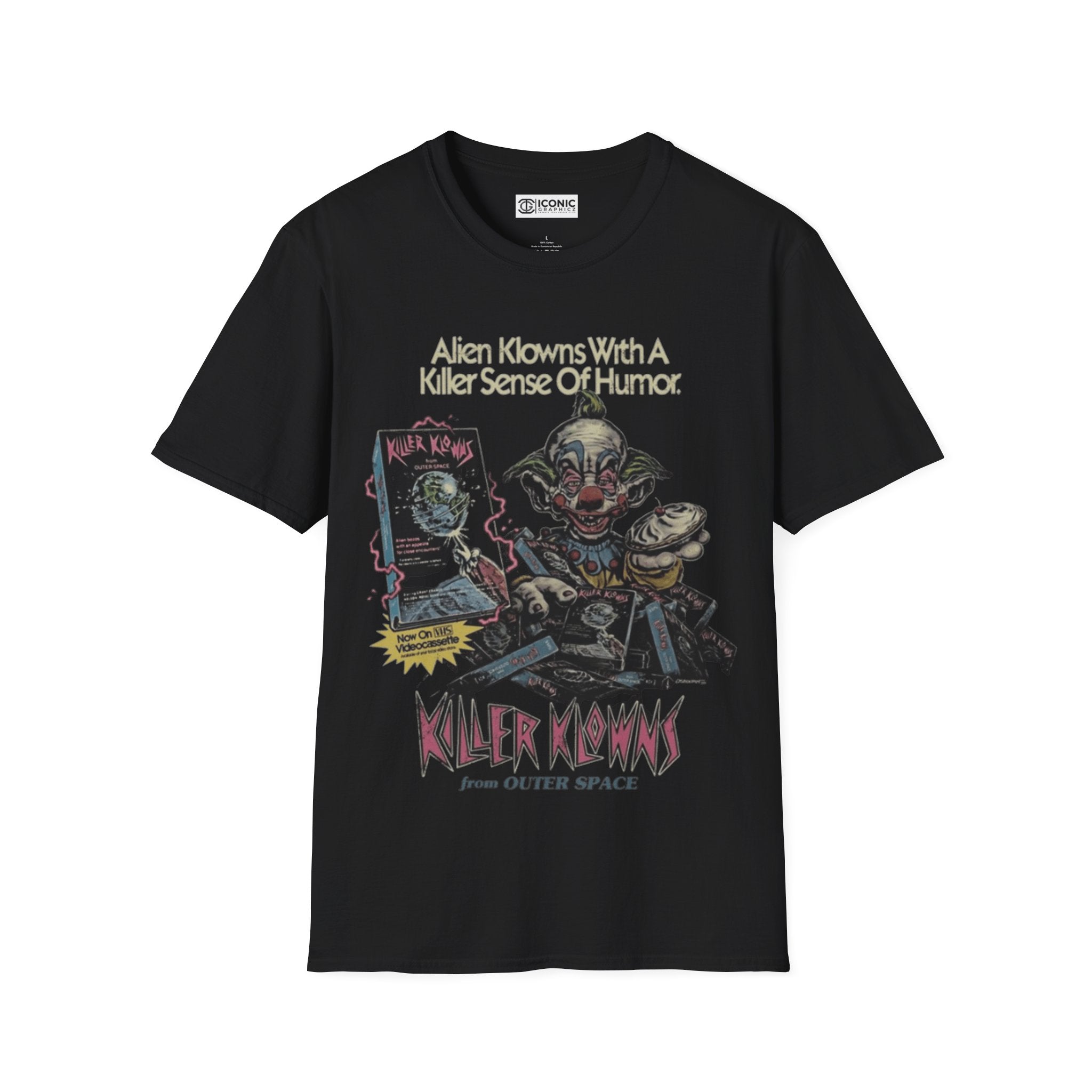 Killer Klowns Unisex Softstyle T-Shirt - IGZ Clothing 