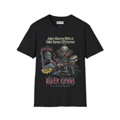 Killer Klowns Unisex Softstyle T-Shirt - IGZ Clothing 