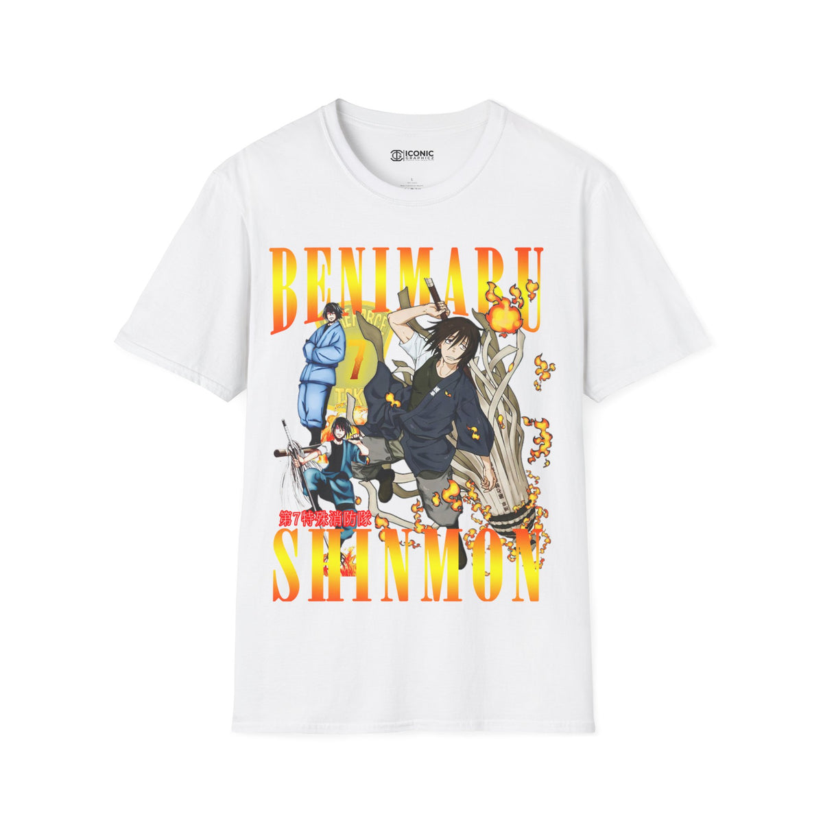 Benimaru Unisex Softstyle T-Shirt - IGZ Clothing 