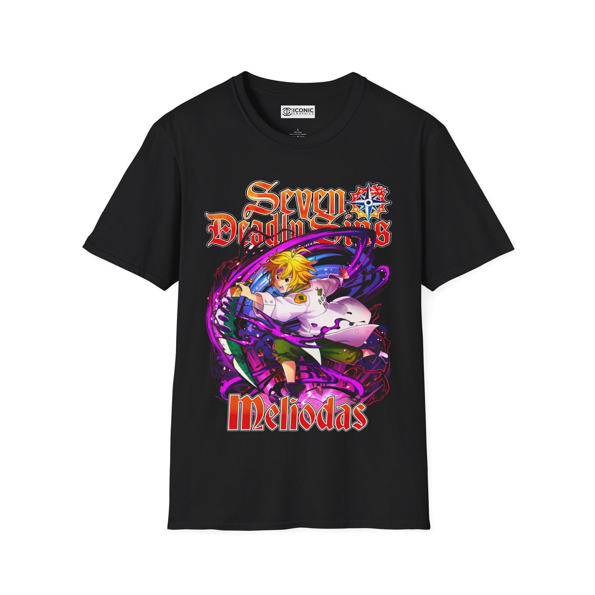 Meliodas Unisex Softstyle T-Shirt - IGZ Clothing 